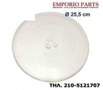 Πιάτο Φούρνου Μικροκυμάτων 25,5 cm με τριγωνική βάση ΓΕΝΙΚΗΣ ΧΡΗΣΗΣ